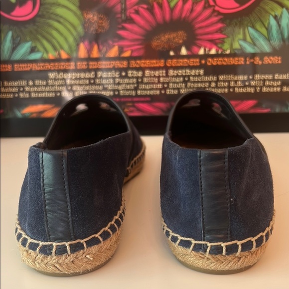 Tory Burch Women's Blue Espadrilles-Sz 9.5 - Picture 4 of 8